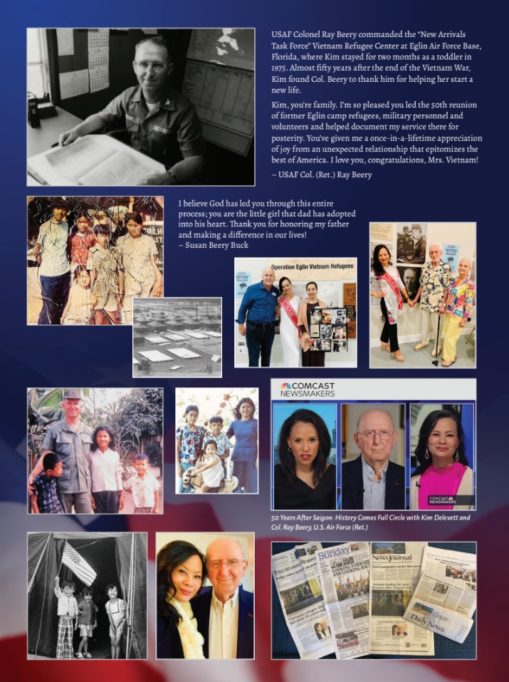 USAF Col. Ray Beery tribute ad